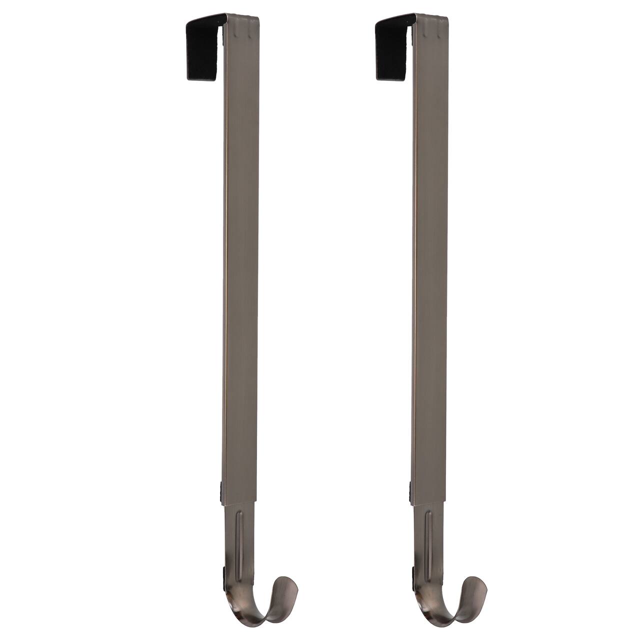 Haute Decor Adapt™ Brushed Nickel Adjustable Wreath Hanger, 2ct.